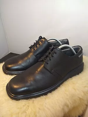 Mephisto Mens Air Jet System Leather Oxfords Size 9m Black - Nice!! • $21.77