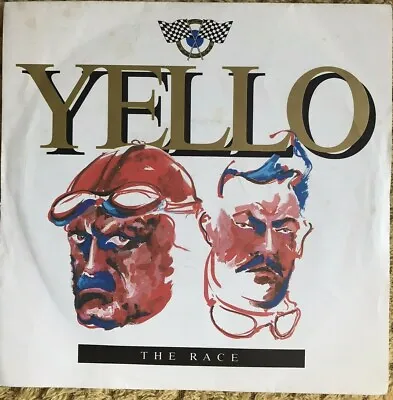 Yello The Race 7  Vinyl. Gold. Free UK Post. • £3.99