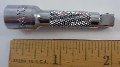 Matco Tools AX2 1/4  Drive 2  Chrome Knurled Extension Friction Ball Works Fine • $10