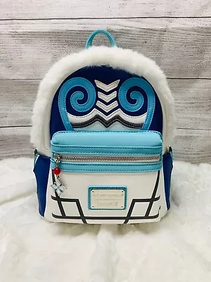 Loungefly Overwatch Mei Fuzzy Furry Figural Cosplay Mini Backpack NWT • $196.47