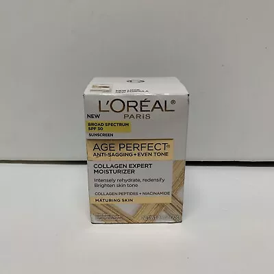 L'Oreal Age Perfect Anti-Sagging+Even Tone Collagen  SPF30 Exp3/25 #961 • $12.99