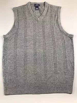 Dockers Sweater Vest Mens Size Large Gray • $9.09
