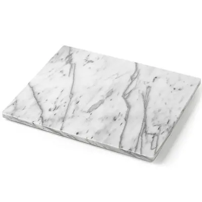 Fox Run Marble Pastry Rolling Pin Board Smooth With Rounded Edges 20  X 16  Grey • $88.98
