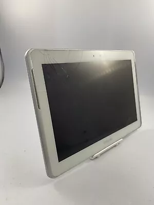£19.57 • Buy Samsung Galaxy Tab 2 10.1 P5100 Unlocked White Android Tablet Cracked