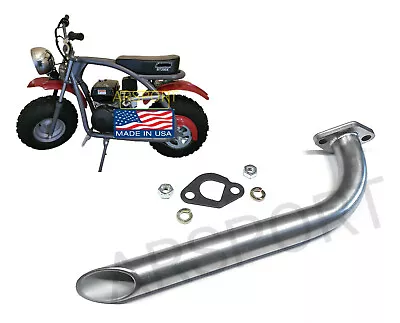 Exhaust Header For: Coleman BT200X 196cc/6.5HP Gas Mini Bike. • $29.80