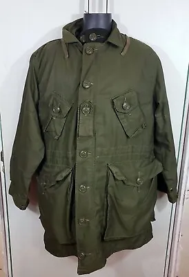 Vtg 70s Canada Army Extreme Cold Weather Parka Military Jacket Coat Size Medium • $79.95