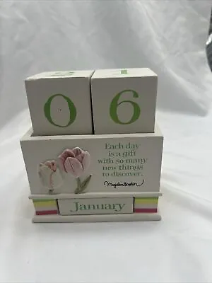 Hallmark MARJOLEIN BASTIN PERPETUAL BLOCK CALENDAR Natures Sketchbook • $10.99