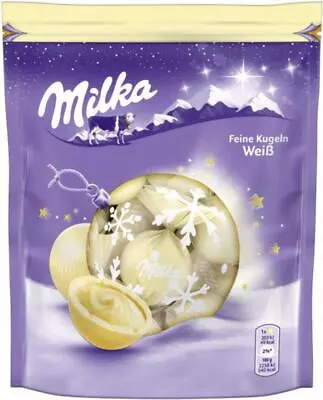 Milka Chocolate Candy | Milka Fine Balls White | 31 Ounce Total /90 Gr • $17.33