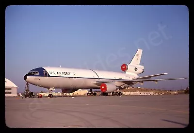 USAF McDonnell Douglas KC-10A N110KC Oct 80 Kodachrome Slide/Dia • $4