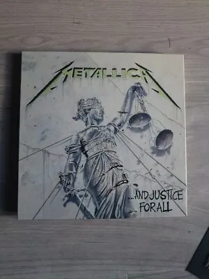 METALLICA - ...And Justice For All 4 180g 45rpm LP Vinyl Box Set 2008. • £190