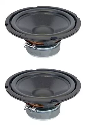 NEW (2) 8  Woofer Replacement Speakers.Home Audio.4ohm.Sub Eight Inch Bass.8inch • $69