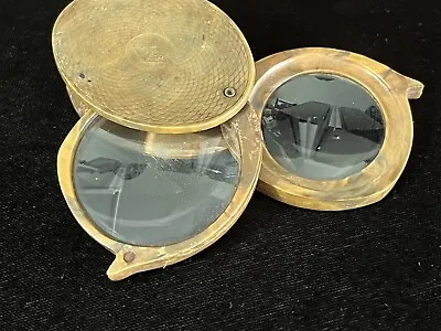 Vintage ATCO Bakelite Folding Pocket Magnifier Magnifying Glass • $74.99