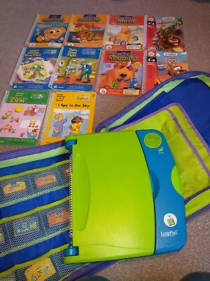 LeapPad Learning System 11Books & Cartridges  💚💙💚 And 4 Books Hardly Used. • £35