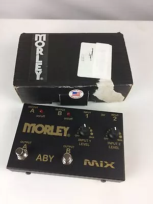 Open Box Morley ABY-MIX-G Gold Series Mixer Combiner • $91.03