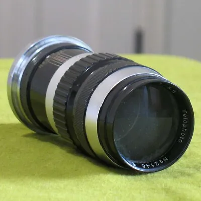 $24.95 • Buy Soligor 135mm F:3.5 Telephoto Lens HAZE Vintage Contax/Nikon