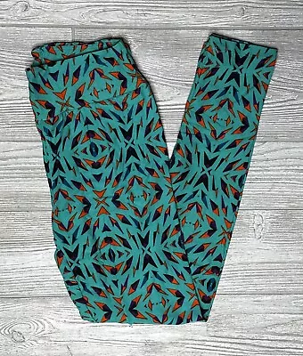 NEW Vintage LuLaRoe OS One Size Leggings Multicolored Geometric Abstract Aztec • $12.99