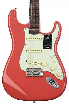 Fender American Vintage II 1961 Stratocaster Electric Guitar - Fiesta Red • $2069.99