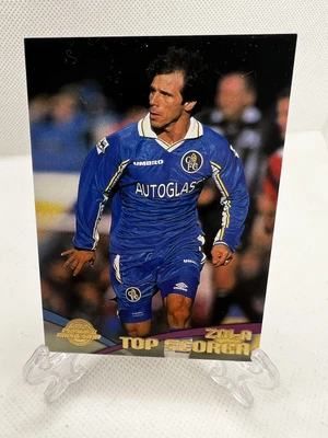 £2 • Buy Topps Merlin Premier Gold 2000 Gianfranco Zola Top Scorer Chelsea