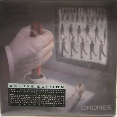 Muse - Drones (2 Disc CD + DVD Deluxe Edition) BRAND NEW • $15.99