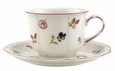 Petite Fleur Breakfast Cup And Saucer From Villeroy & Boch. NEW • $40