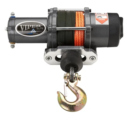 $431.99 • Buy VIPER Elite 6000lb UTV Winch Kit W/ ORANGE Synthetic Rope- 2014-2020 RZR Turbo S