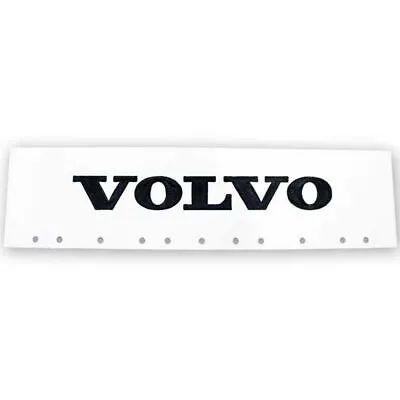 $51.55 • Buy Volvo Trucks Black & White 6  X 24  Semi Truck Mud Flap-quarter Fender Flaps-Set