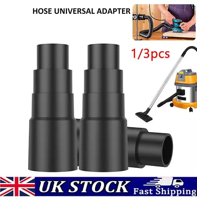 Vacuum Adaptor Adapter Dust Port Power Tool Sander Reducer Extractor Hose Pipe • £6.89