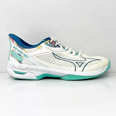 Mizuno Womens Wave Exceed Tour 5 550036 004J White Running Shoes Sneakers Sz 6.5 • $38.27