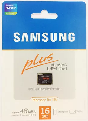Samsung 16GB Micro SD SDHC Memory Card  Class 10 For Galaxy S5 Go Pro Hero 3 LG • $15.99