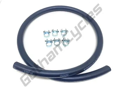 $67.47 • Buy SUBMERSIBLE Fuel Line Hose 5/16  ID X 3' Feet 36  W/ INJECTION RATED CLAMPS KIT