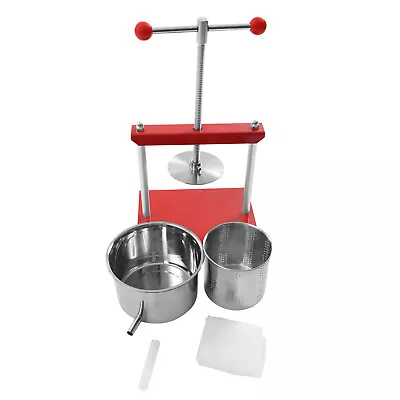 $69 • Buy 3L Fruit Wine Cider Press Apple Grapes Crusher Juicer Wine Making Juice Maker