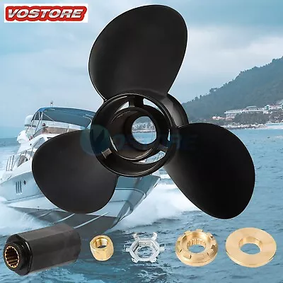 Propeller 13.25  X 17 Pitch For Mercury 48-77344A45 40-140 HP 13-1/4x17P • $97.90