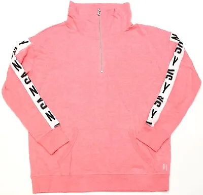 New Victoria's Secret Pink  VS NY  2015 Fashion Show Half Zip Pullover Jacket L • $21.97