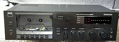 NAD 6050C Stereo Cassette Tape Deck Won’t Play Cassette For Parts&Repair 67694 • $44.99