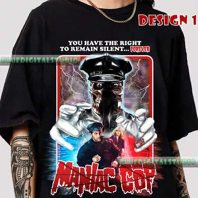 Maniac Cop T-Shirt Movie Poster T Shirt Gift For Her Gift For Him • $11.99