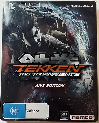 Tekken Tag Tournament 2. ANZ Edition. PS3 Game. Steelbook Complete. • $30