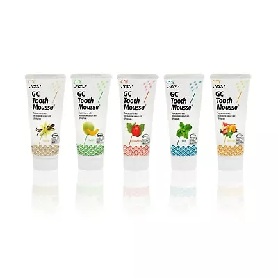 GC Tooth Mousse 40g Choose Vanilla Mint Tutti-Frutti Strawberry Melon • $27