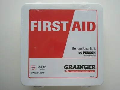 First Aid Kit: Industrial 50 Person Kit 204 Components • $15