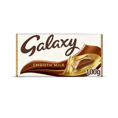 Galaxy Smooth Milk Chocolate Bar 100G • £7.99