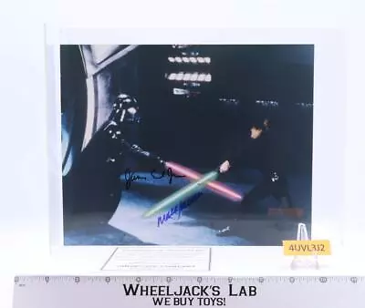 Luke & Vader Star Wars James Earl Jones / Mark Hamill AUTOGRAPHED 8x10 Picture • $470.60