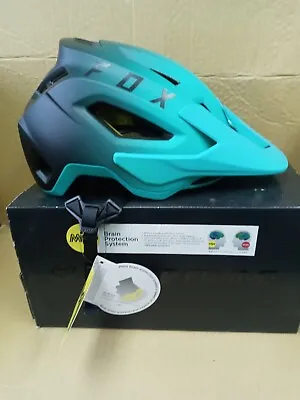 Fox Speedframe Helmet Mips Mountain Bike Turquoise Large • $69.99