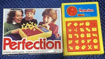 Vintage 1975 Lakeside's Perfection Game W/ Original Box  1 Missing • $20