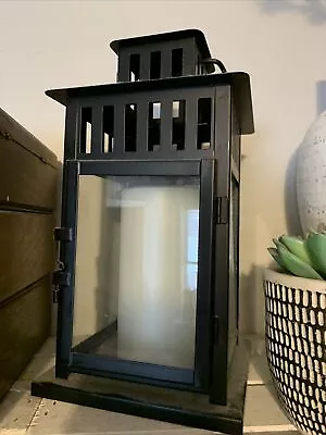 $14.99 • Buy Black Lantern-IKEA- Candle Not Included