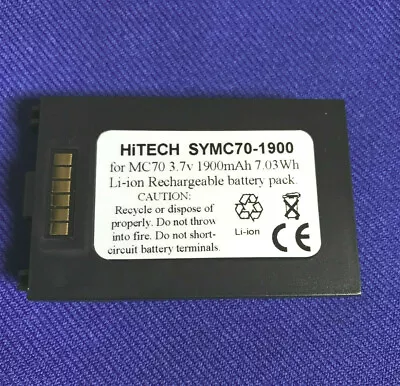 Hitech SymbolMotorola#82-71363BTRY-MC70EAB00MC70 SLIM Japan Li1.9A7Wh Battery • $24.20
