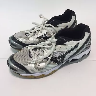 Womens Volleyball Shoes Size 8 White Mizuno Wave Bolt 2 • $26.77