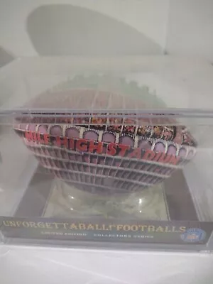 Denver Broncos Mile High Wrap Around Stadium Ball New Sealed. • $20