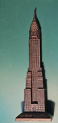 Vintage Detailed Metal Chrysler Building Statue New York City Souvenir • $14.45