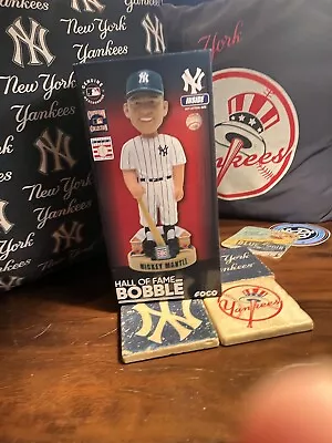 Mickey Mantle HOF Bobblehead #/300 New York Yankees Exclusive Hall Fame FOCO New • $125