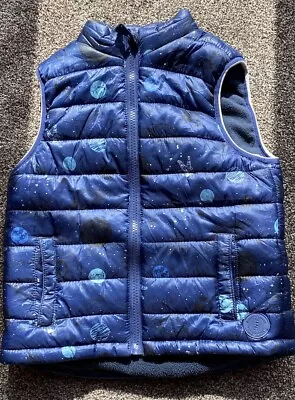 Blue Mothercare Space Gilet/body Warmer Age 4-5years Child Boy Girl  • £1.99