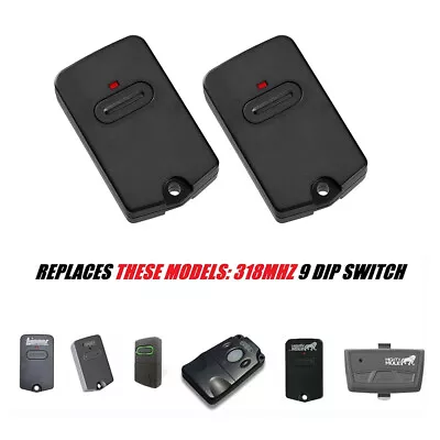 For GTO Mighty Mule Gate Opener Remote Control Transmitter RB741 FM135 • $13.22